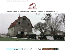 Tablet Screenshot of bernardsfarm.com